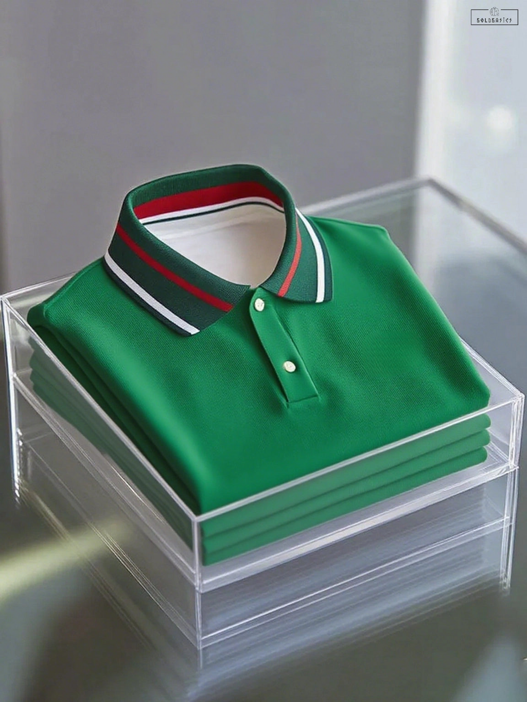 Men's Smart Business Button-Down Polo Shirt - Flexible, Stylish, Short Sleeve